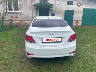 2016 Hyundai Solaris I Рестайлинг, белый, 679999 рублей, вид 5