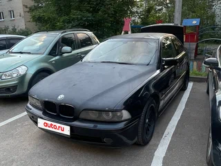 2000 BMW 5 серии 525i IV (E39) Рестайлинг, чёрный, 420000 рублей, вид 1