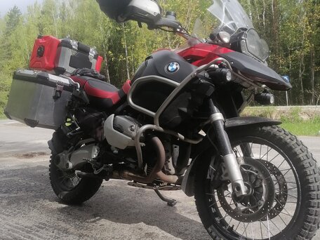 2008 BMW R 1200 GS Adventure, красный, 700000 рублей, вид 1