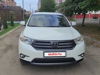2011 Toyota Highlander II (XU40) Рестайлинг, белый, 1850000 рублей, вид 2