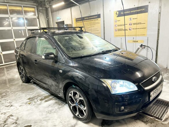 2006 Ford Focus II, чёрный