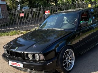 1992 BMW 5 серии 520i III (E34), чёрный, 580000 рублей, вид 1