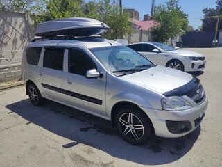 2016 Lada (ВАЗ) Largus Cross I, серебристый, 880000 рублей, вид 2