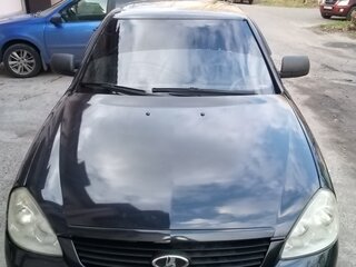 2008 Lada (ВАЗ) Priora I, чёрный, 200000 рублей, вид 1