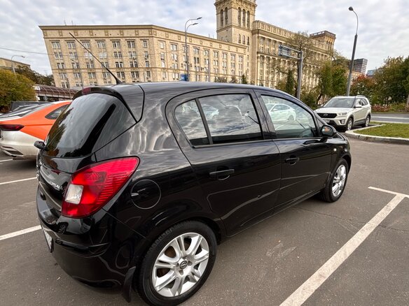 2008 Opel Corsa D, чёрный, 495000 рублей - вид 5