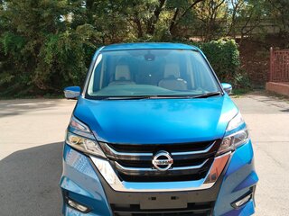 2019 Nissan Serena S-Hybrid V (C27), синий, 2150000 рублей, вид 1