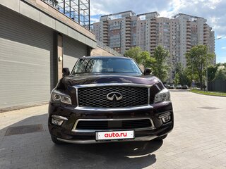 2016 Infiniti QX80 I Рестайлинг, пурпурный, 4000000 рублей, вид 2