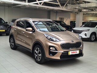 2019 Kia Sportage IV Рестайлинг, бежевый, 2165000 рублей, вид 1