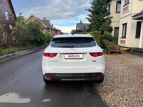 2020 Jaguar F-Pace I, белый, 3150000 рублей - вид 3
