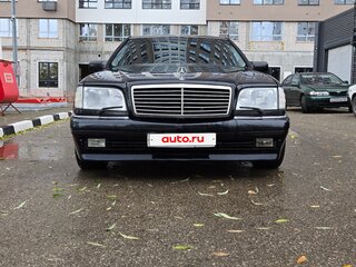 1996 Mercedes-Benz S-Класс 420 Long III (W140) Рестайлинг, чёрный, 1850000 рублей, вид 1