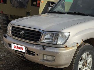 2001 Toyota Land Cruiser 100 Series, серебристый, 1000000 рублей, вид 2