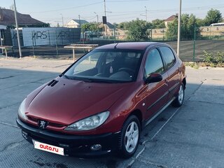 2004 Peugeot 206, красный, 250000 рублей, вид 2