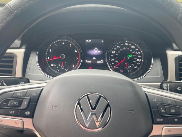 2019 Volkswagen Atlas Cross Sport I, белый, 2200000 рублей - вид 6