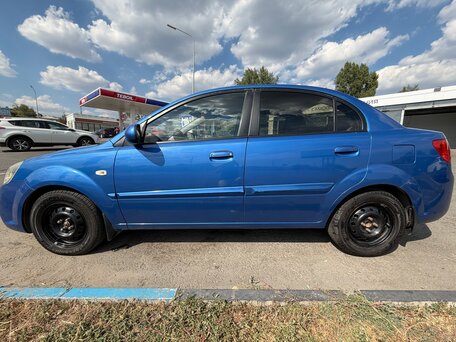 2011 Kia Rio II Рестайлинг, синий, 520000 рублей, вид 2