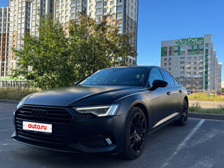 2021 Audi A6 45 TFSI V (C8), чёрный, 4800000 рублей, вид 1