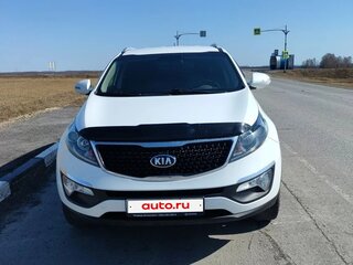 2014 Kia Sportage III Рестайлинг, белый, 1400000 рублей, вид 1