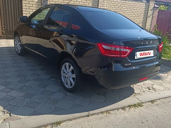 2021 Lada (ВАЗ) Vesta I, чёрный, 1300000 рублей - вид 8