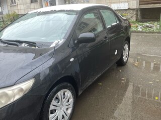 2008 Toyota Corolla X (E140, E150), чёрный, 650000 рублей, вид 5