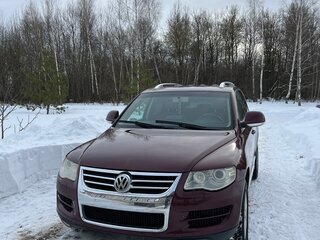 2007 Volkswagen Touareg I Рестайлинг, пурпурный, 1000000 рублей, вид 3