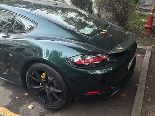 2021 Porsche Cayman III 718 (982), зелёный, 7500000 рублей, вид 3