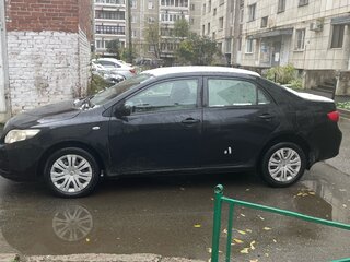 2008 Toyota Corolla X (E140, E150), чёрный, 650000 рублей, вид 4