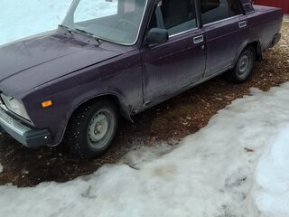 2002 Lada (ВАЗ) 2107, фиолетовый, 160000 рублей, вид 1