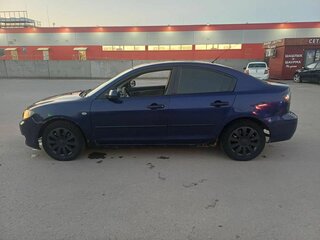 2006 Mazda 3 I (BK) Рестайлинг, синий, 260000 рублей, вид 3