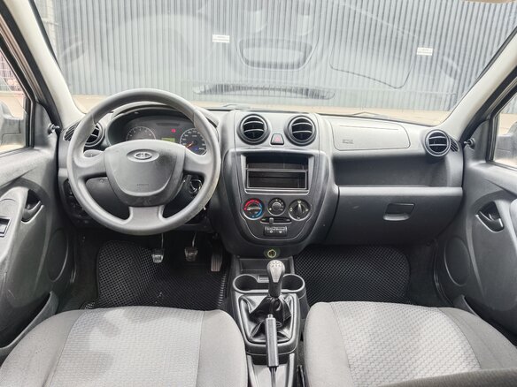 2014 Lada (ВАЗ) Granta I, серебристый, 435000 рублей - вид 18