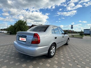 2003 Hyundai Accent ТагАЗ II, серебристый, 330000 рублей, вид 5