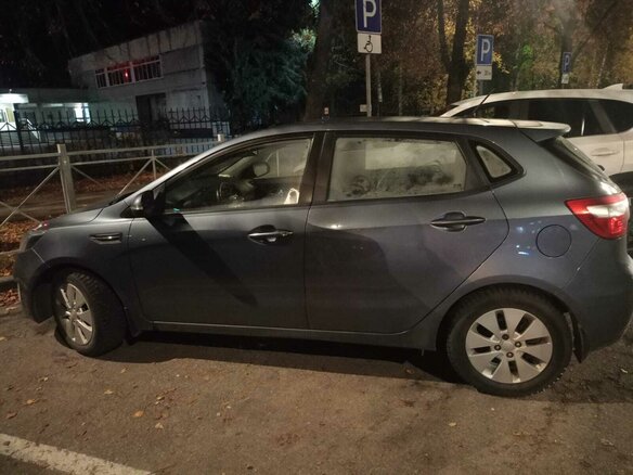 2012 Kia Rio 5-speed III, голубой, 850000 рублей