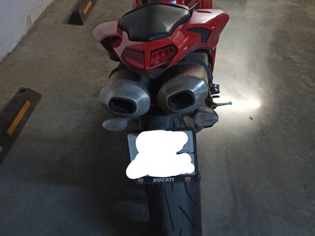 2012 Ducati 848, красный, 700000 рублей, вид 5