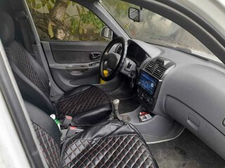 2006 Hyundai Accent ТагАЗ II, белый, 260000 рублей, вид 5