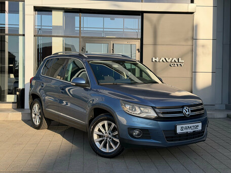 2011 Volkswagen Tiguan I Рестайлинг, синий, 1075000 рублей, вид 3