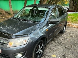 2015 Lada (ВАЗ) Granta I, серый, 495000 рублей, вид 1