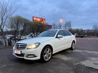 2013 Mercedes-Benz C-Класс 250 III (W204) Рестайлинг, белый, 1380000 рублей, вид 1