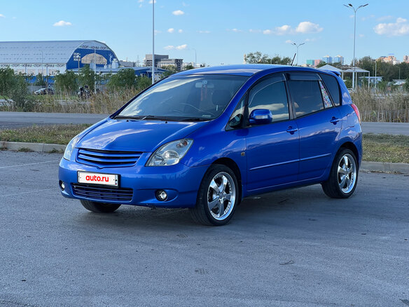 2002 Toyota Corolla Spacio II, синий, 600000 рублей