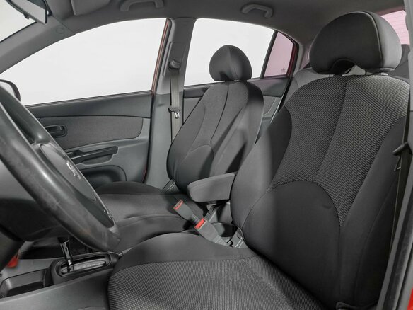 2010 Kia Rio II Рестайлинг, красный - вид 9