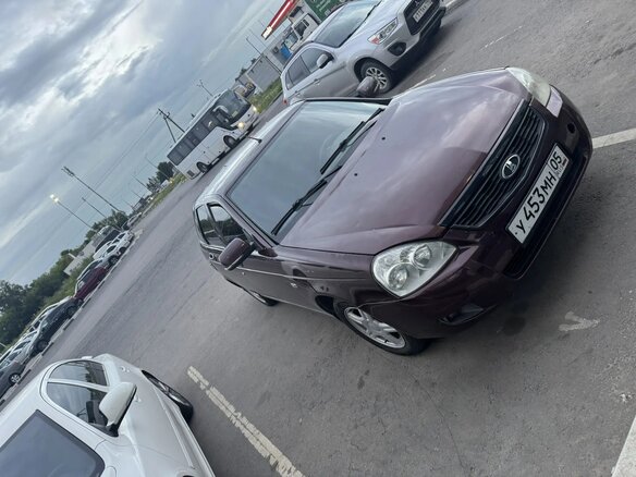 2012 Lada (ВАЗ) Priora I, пурпурный, 300000 рублей - вид 11