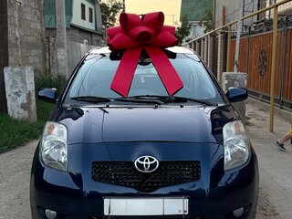 2008 Toyota Yaris II, синий, 550000 рублей, вид 2