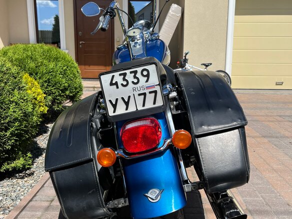 2005 Harley-Davidson Road King, синий, 750000 рублей - вид 12