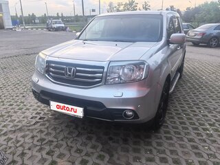 2012 Honda Pilot II Рестайлинг, серый, 1700000 рублей, вид 1