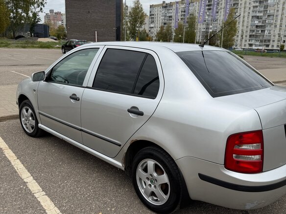 2001 Skoda Fabia I, серебристый - вид 1
