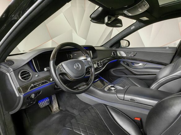 2013 Mercedes-Benz S-Класс 500 Long VI (W222, C217), чёрный - вид 13