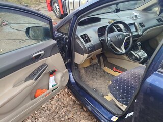 2009 Honda Civic Hybrid VIII Рестайлинг, синий, 735000 рублей, вид 5