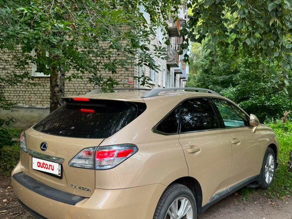 2009 Lexus RX 450h III, бежевый, 1750000 рублей - вид 5