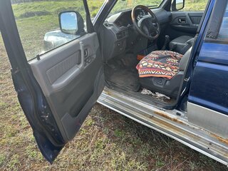 1997 Mitsubishi Pajero II Рестайлинг, синий, 370000 рублей, вид 5