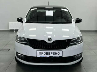 2017 Skoda Rapid I Рестайлинг, белый, 990000 рублей, вид 2