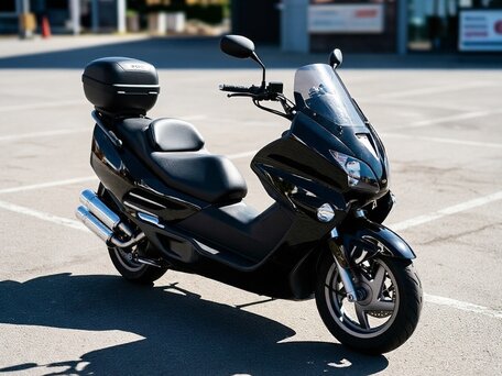 2002 Honda Forza, чёрный, 117000 рублей, вид 1