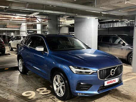 2018 Volvo XC60 II, синий, 3400000 рублей, вид 3