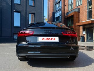 2016 Audi A6 IV (C7) Рестайлинг, чёрный, 1880000 рублей, вид 3